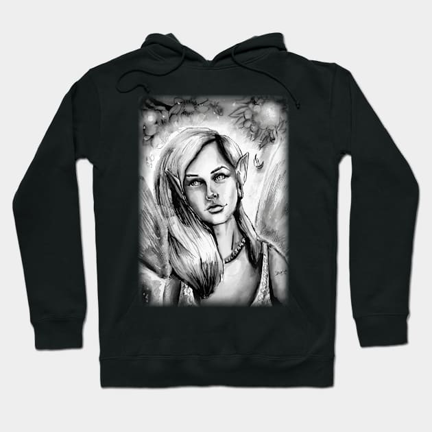 Faerie Portrait Hoodie by georgiagoddard